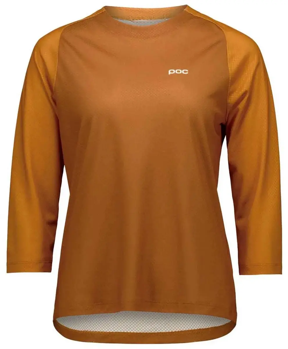 Poc Motion Air 3/4 Mouw Enduro Trui Oranje XS Vrouw