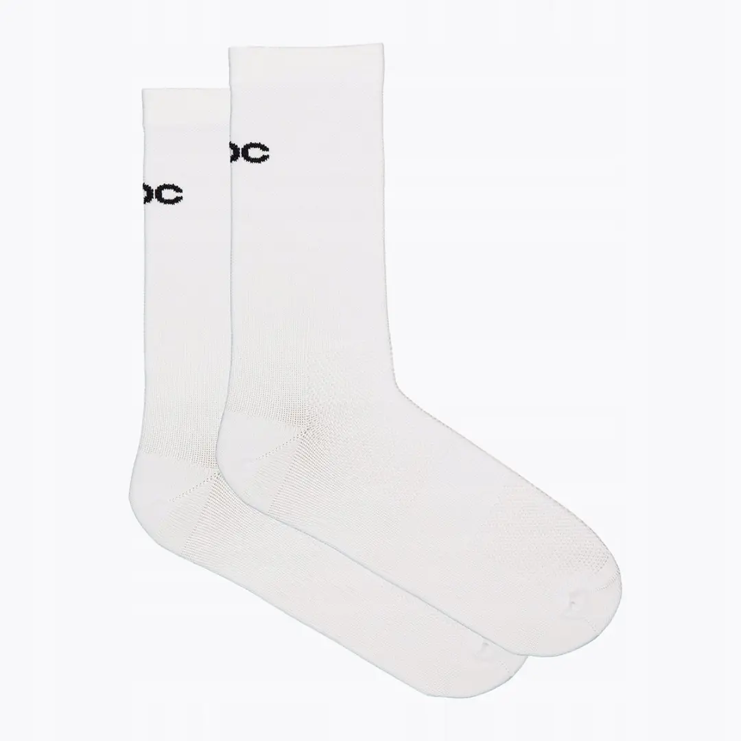 POC Cadence Road Fietssokken Wit - Maat 40-42