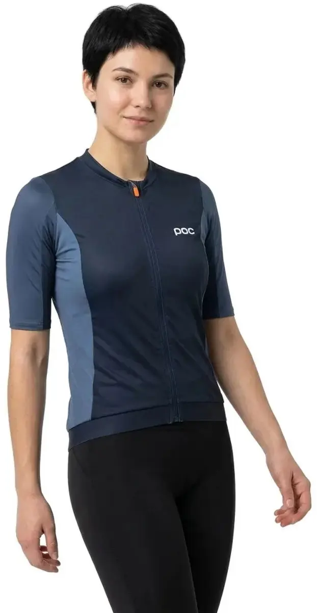 POC Cadence Korte Mouw Wielertrui - Blauw S