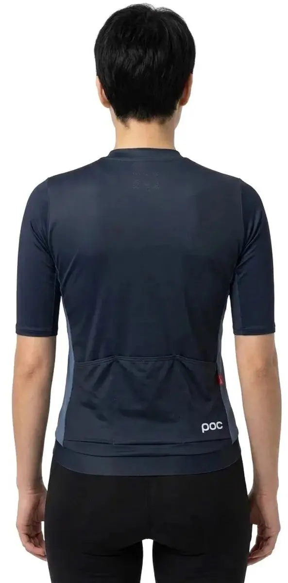 POC Cadence Korte Mouw Wielertrui - XS - Apatite Navy