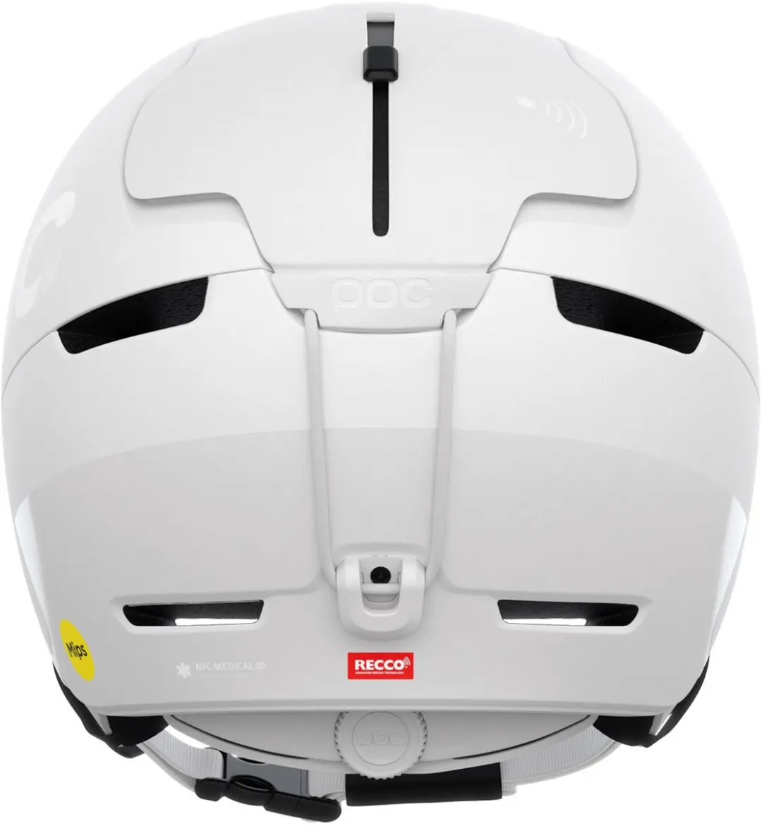 POC Obex BC MIPS Skihelm S - Lichtgrijs/Wit