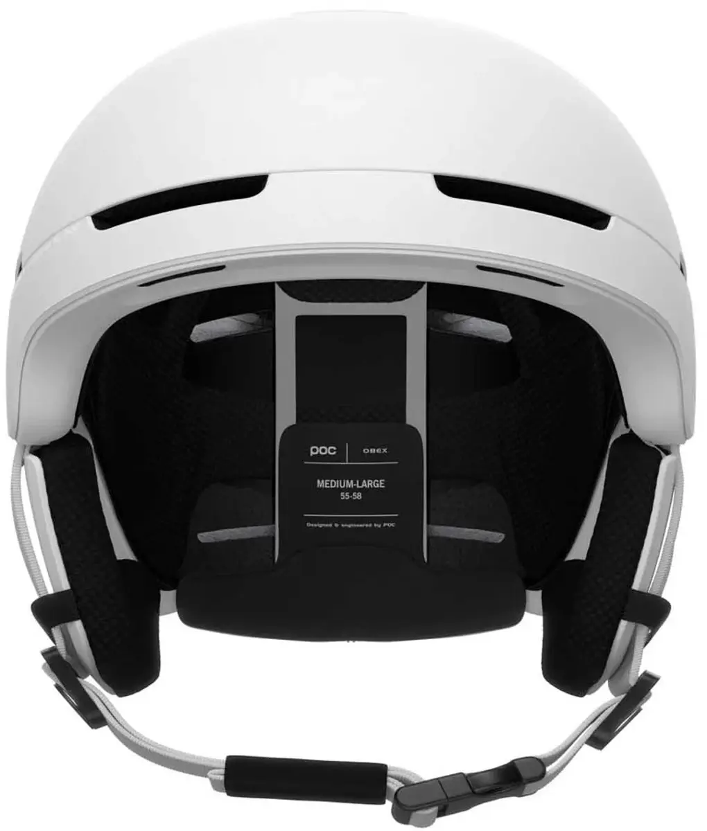 POC Obex BC MIPS Skihelm S - Lichtgrijs/Wit