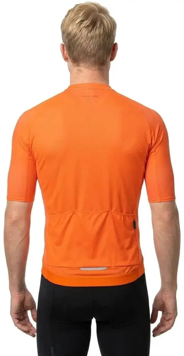 POC Pristine Korte Mouw Wielertrui - S - Zink Orange