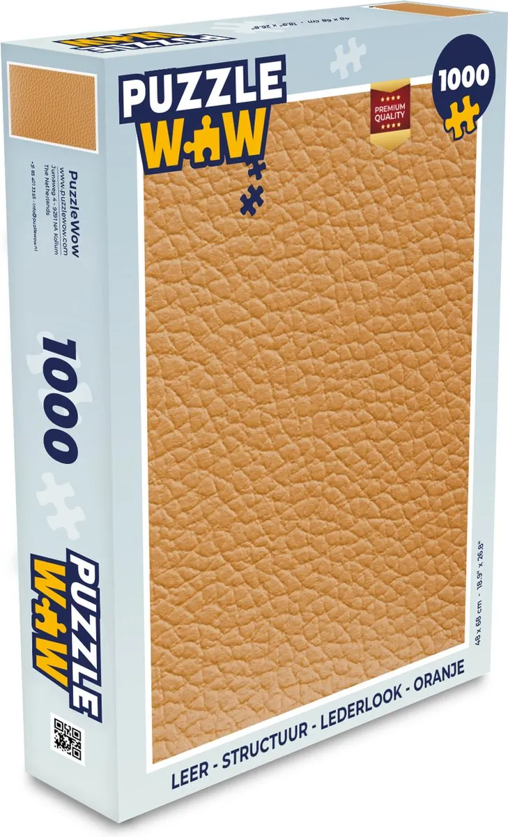 PuzzleWow Legpuzzel 1000 Stuks - Multicolor