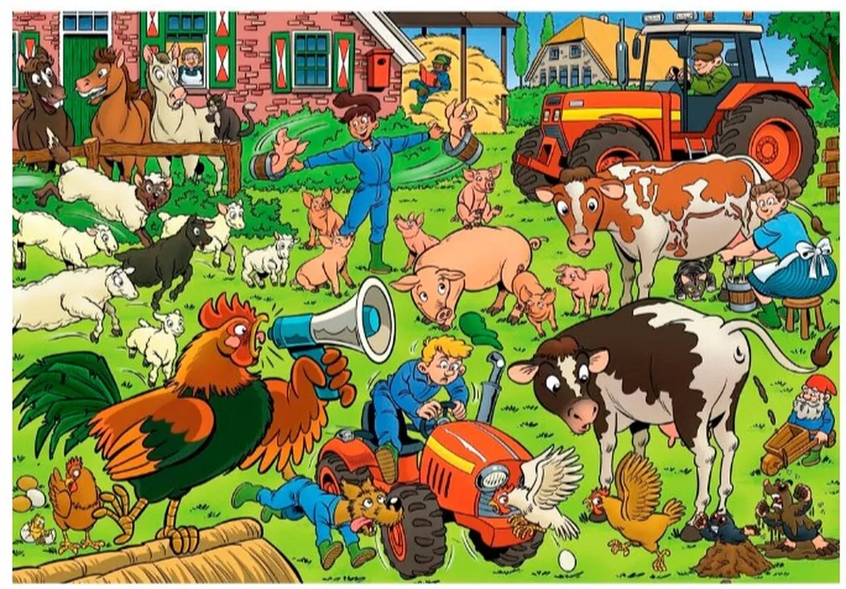 Goliath That's Life Junior Boerderij Puzzel 240 Stuks - Multicolor