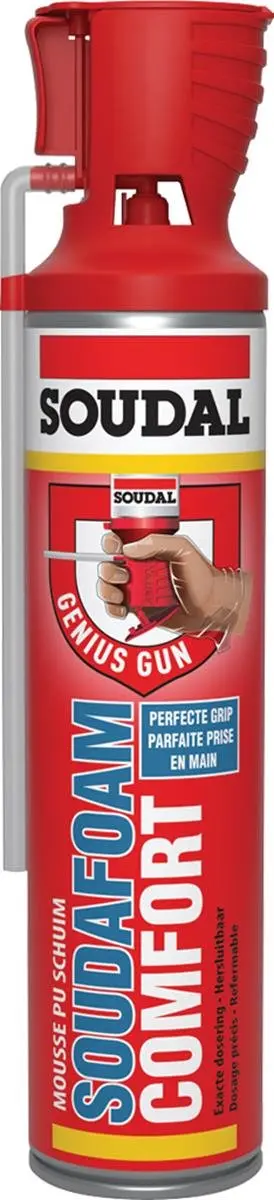 Soudal Soudafoam Comfort Hersluitbaar Genius Gun 600ml - afbeelding 6 van 6