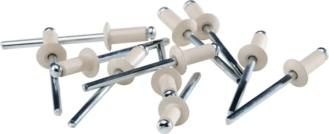 Rapid Blindklinknagels Crème Wit Ø4x10mm - 50 Stuks - afbeelding 2 van 4