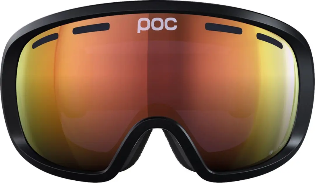 POC Fovea Skibril Senior - Oranje lens - Zwart