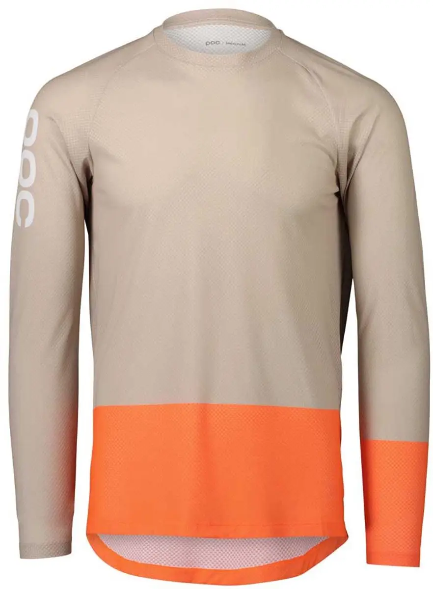 Poc Pure Langarm Enduro Trui Oranje XS Man
