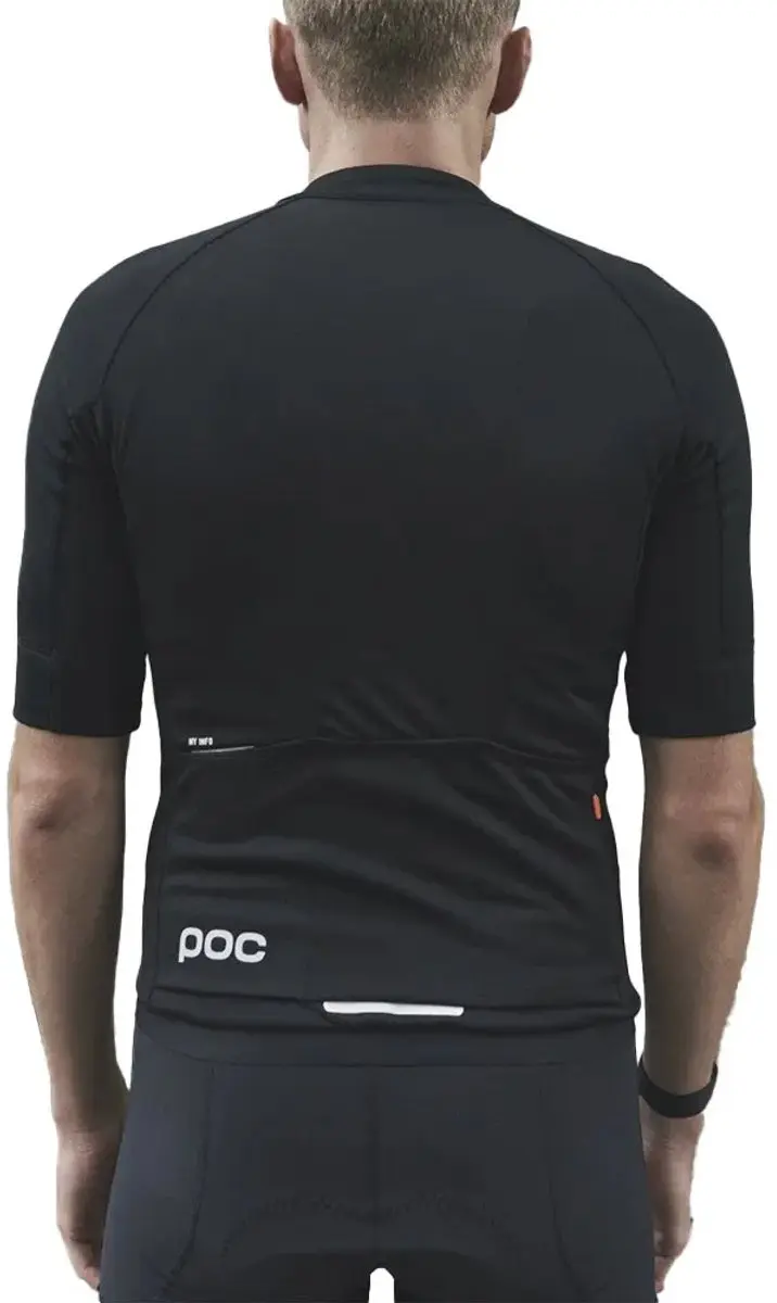 POC Muse Korte Mouw Wielertrui - XL - Uranium Black