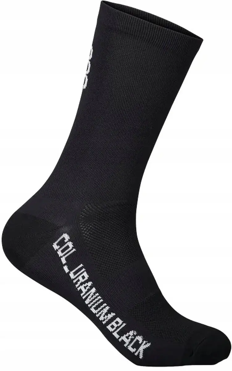POC Vivify Sock Long Fietssokken Maat L (43-45) Uranium Black