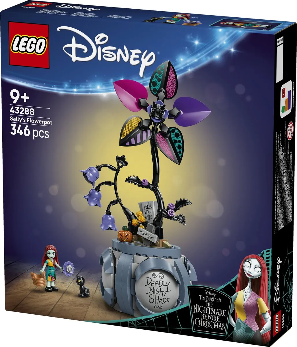 LEGO Disney Sally's Bloempot 43288 - 346 Stukken - Multicolor