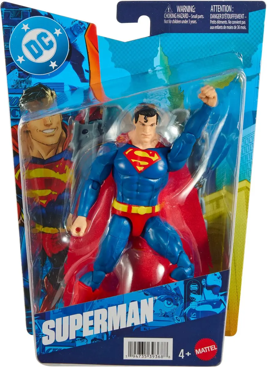 Mattel DC Premier Superman Actiefiguur 16,5cm - 22 Beweegbare Punten - afbeelding 3 van 6