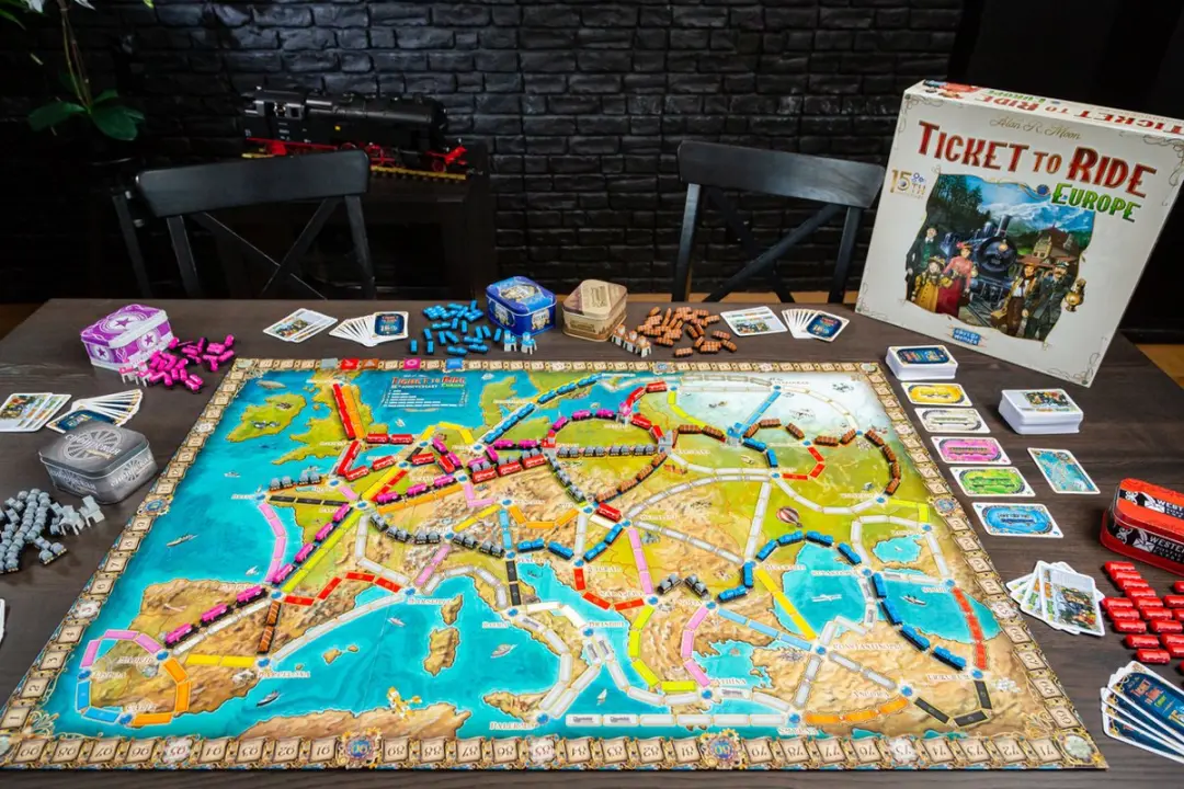 Days of Wonder Ticket to Ride Europe 15th Anniversary Bordspel