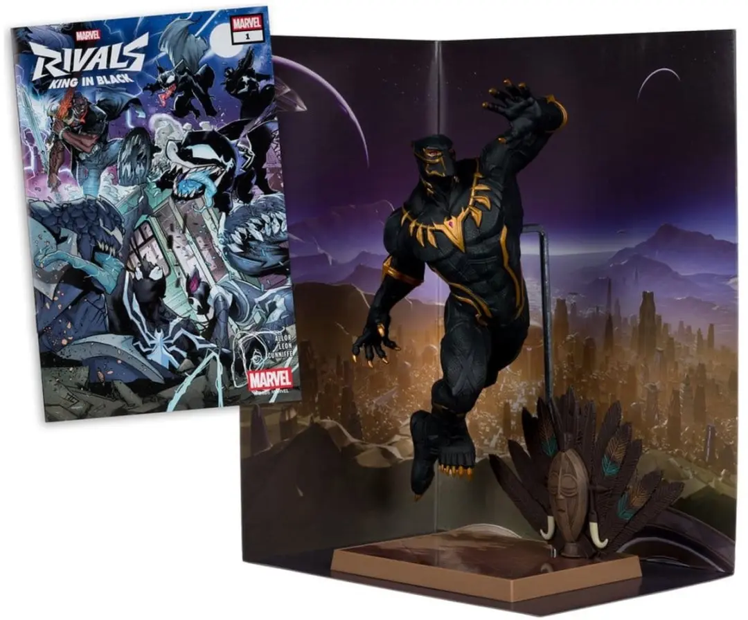 McFarlane Toys Marvel Rivals Black Panther Verzamelbeeld 1:6 - 26,9 cm - Multikleur - afbeelding 6 van 6