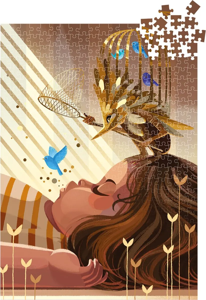 Libellud Escape 500-delige Legpuzzel - Dixit Kaart