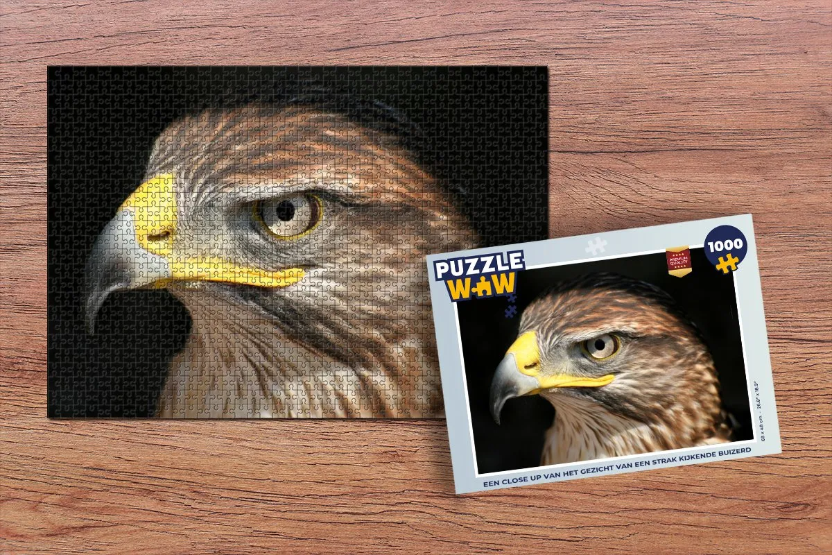 PuzzleWow Buizerd Legpuzzel 1000 Stuks