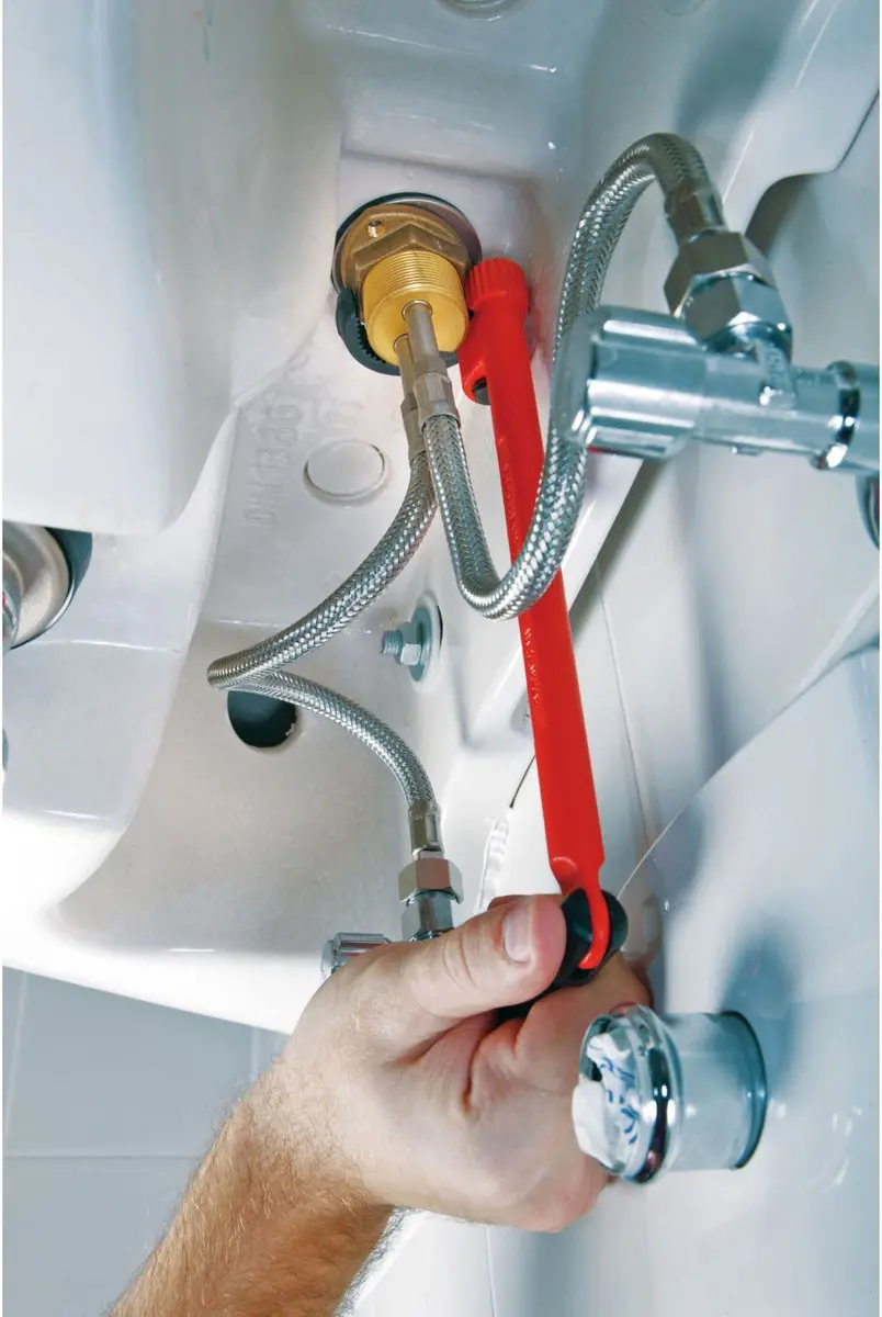 ROTHENBERGER Standkraanmoerenset, SW27-36, met handvat en verlenging