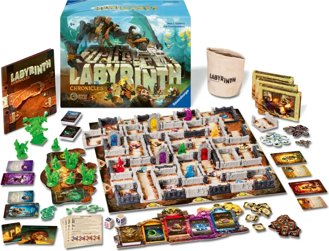 Ravensburger Labyrinth Chronicles Bordspel - 2-4 Spelers - Vanaf 9 Jaar