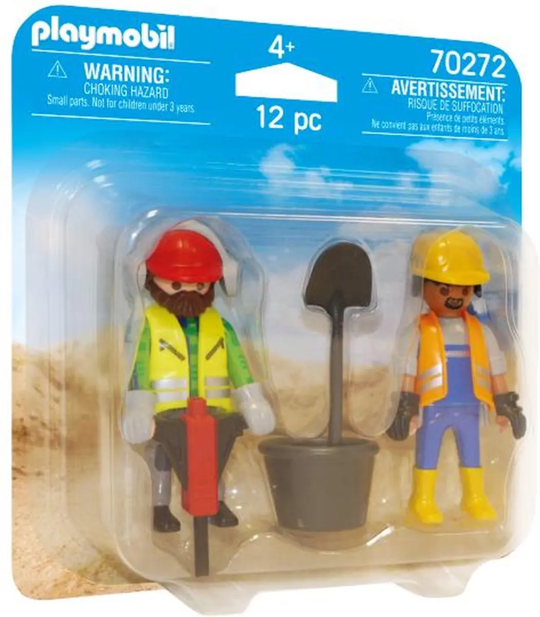 PLAYMOBIL Duo Packs Bouwvakkers