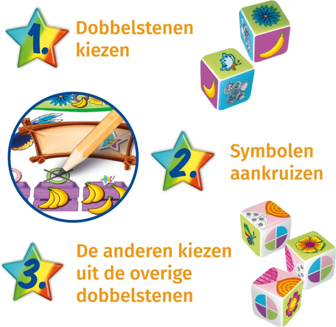 999 Games Clever Junior Junglefeest Strategiespel - 1x MPN 999-CLE15 - Multicolor