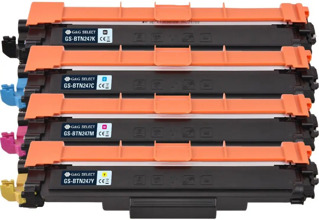 G&G Select XL Premium Toner - 4 Kleuren - 9900 pagina's - o.a. Brother TN-243/TN-247 - afbeelding 4 van 5