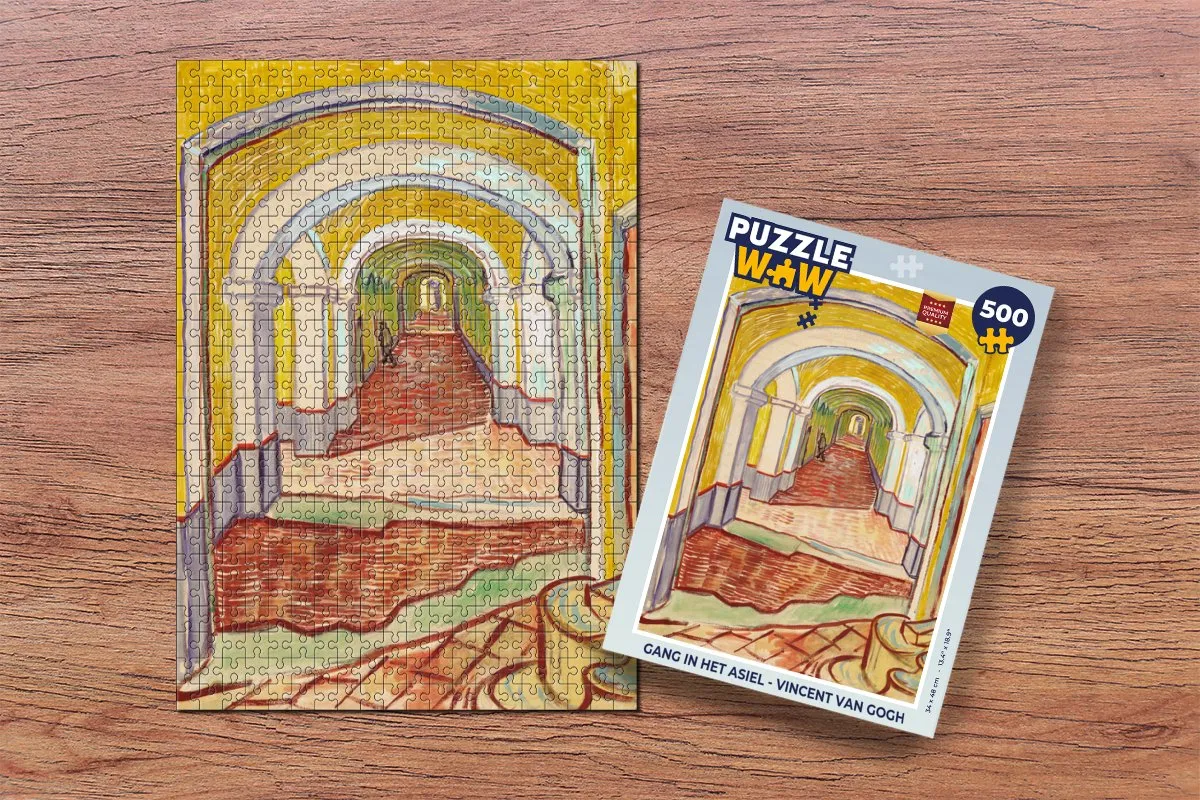 PuzzleWow Vincent van Gogh Legpuzzel 500 Stuks - Multicolor