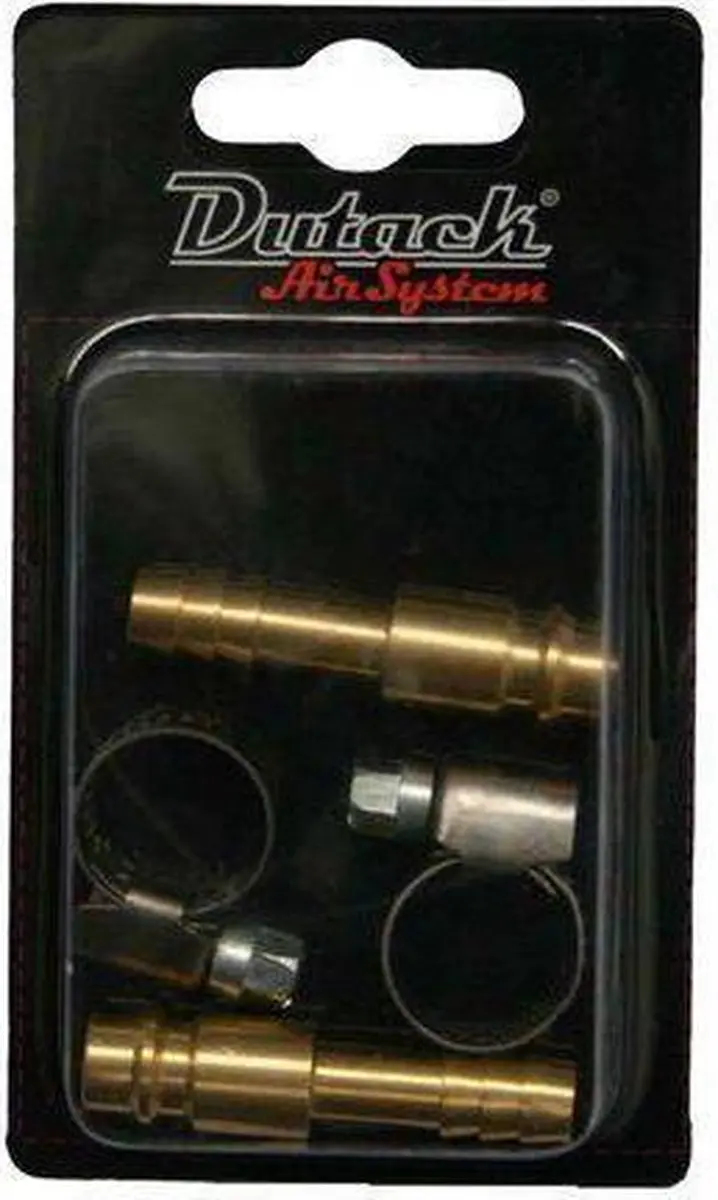Dutack Koppeling insteeknippels-slangpilaar [2x]  8mm Euro.4842102
