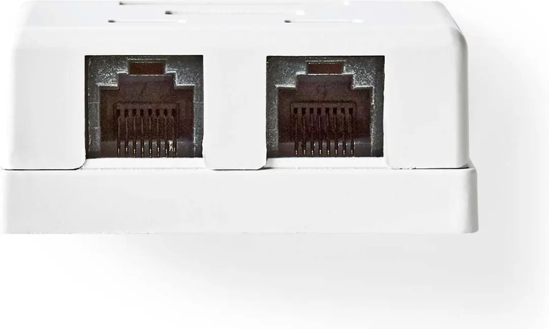 Nedis Netwerk Wanddoos 2x UTP CAT6