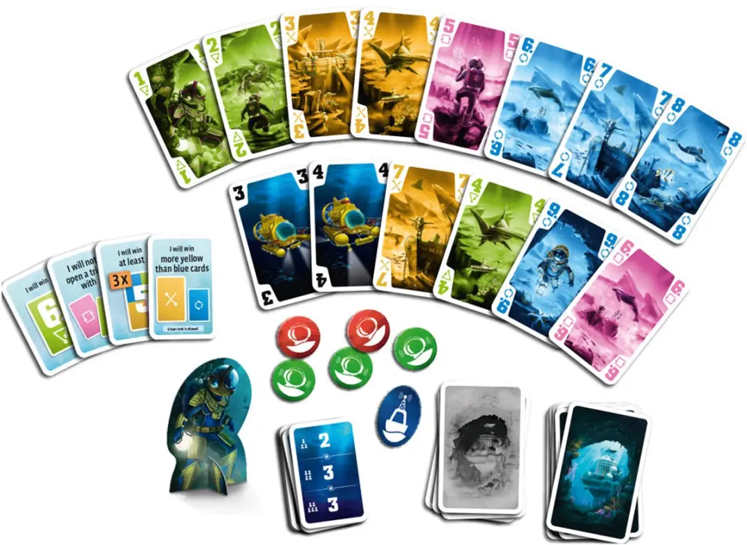 Kosmos The Crew Mission Deep Sea - Coöperatief Kaartspel - 2-5 Spelers