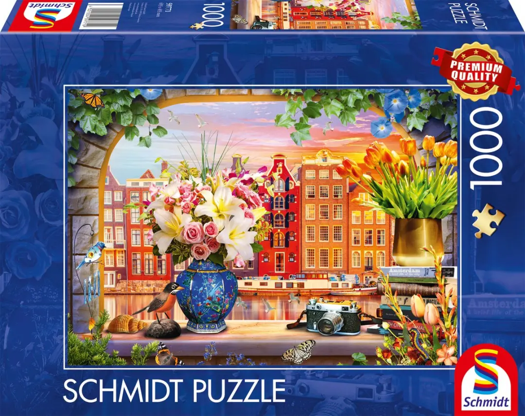 Schmidt Legpuzzel Bezoek aan Amsterdam 1000 Stuks