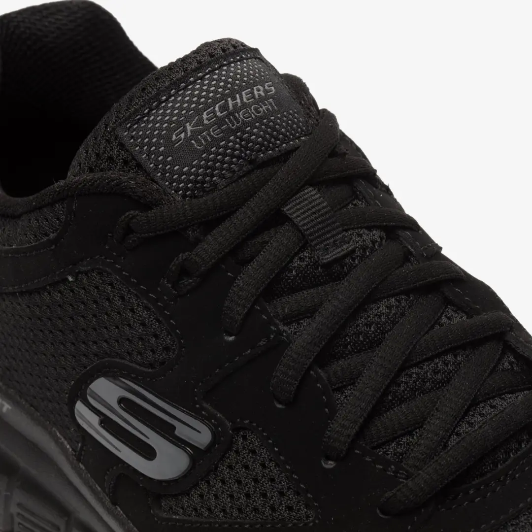 Skechers Heren Sneakers - Maat 42 - Zwart - afbeelding 5 van 6