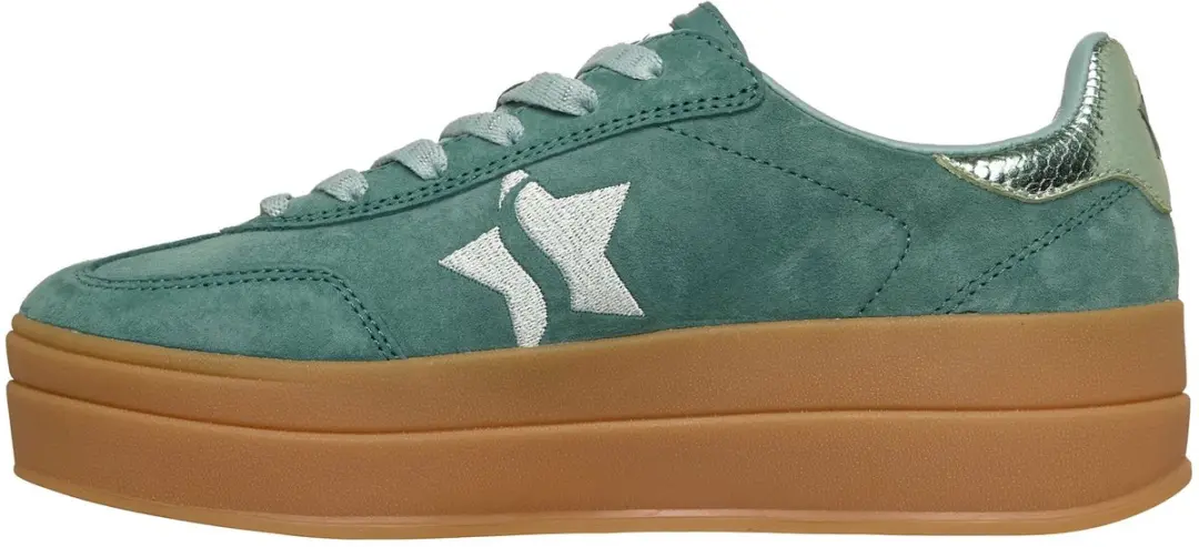 Skechers Academy Hi Dames Sneaker - Groen - afbeelding 3 van 6