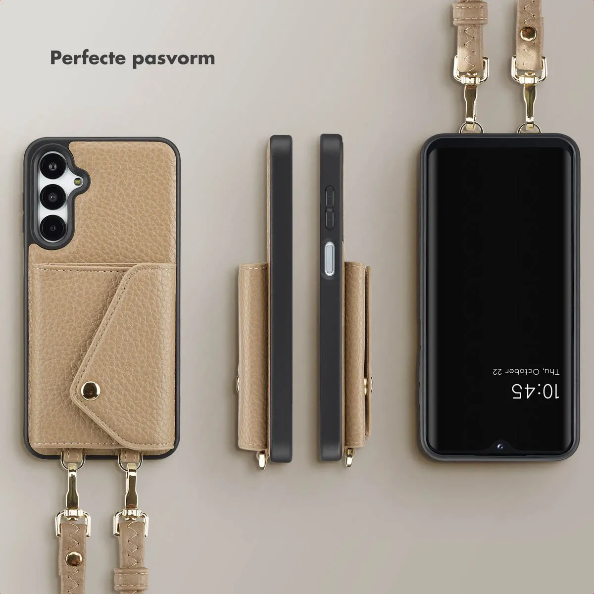Selencia Koordhoes Samsung Galaxy A16 - Taupe