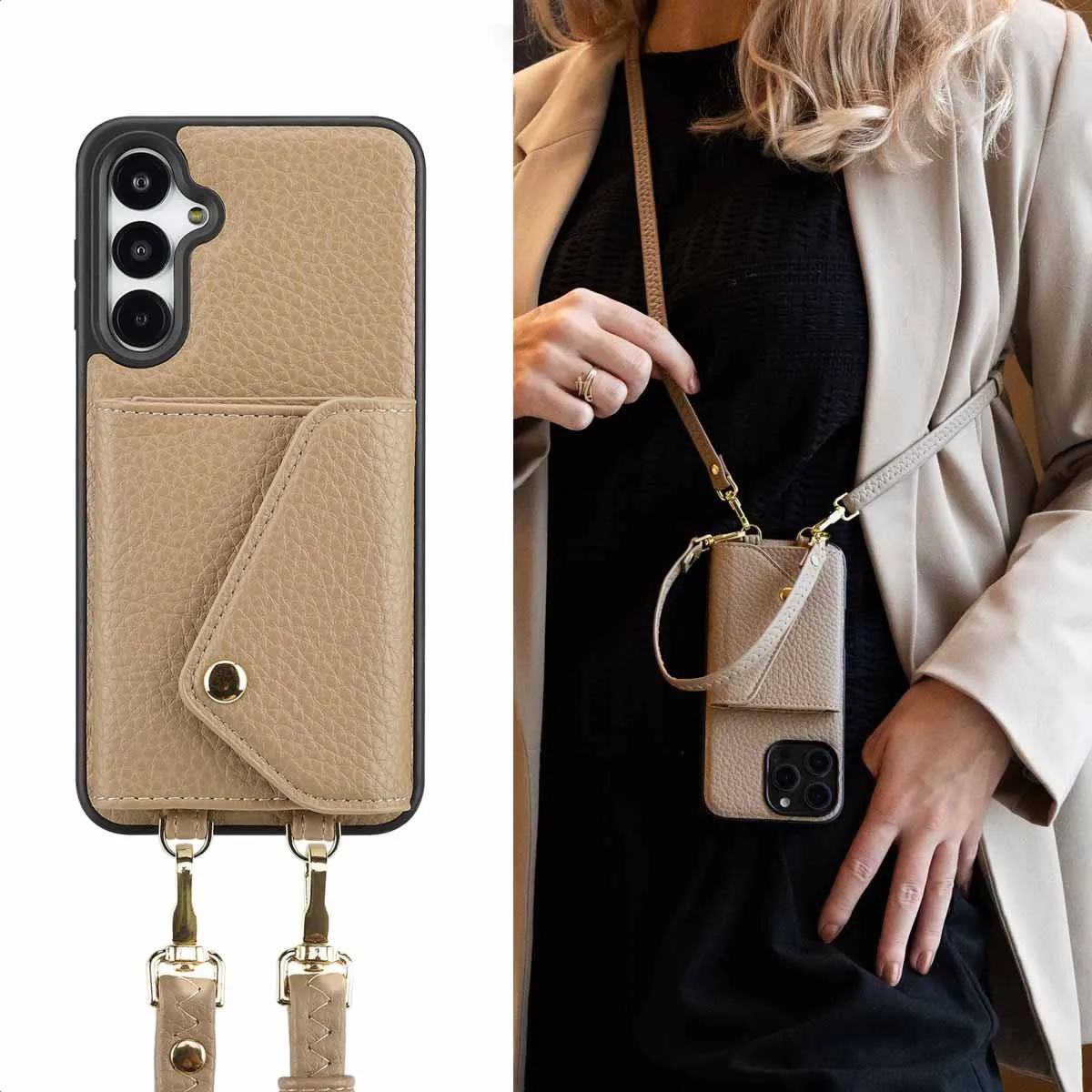 Selencia Koordhoes Samsung Galaxy A16 - Taupe