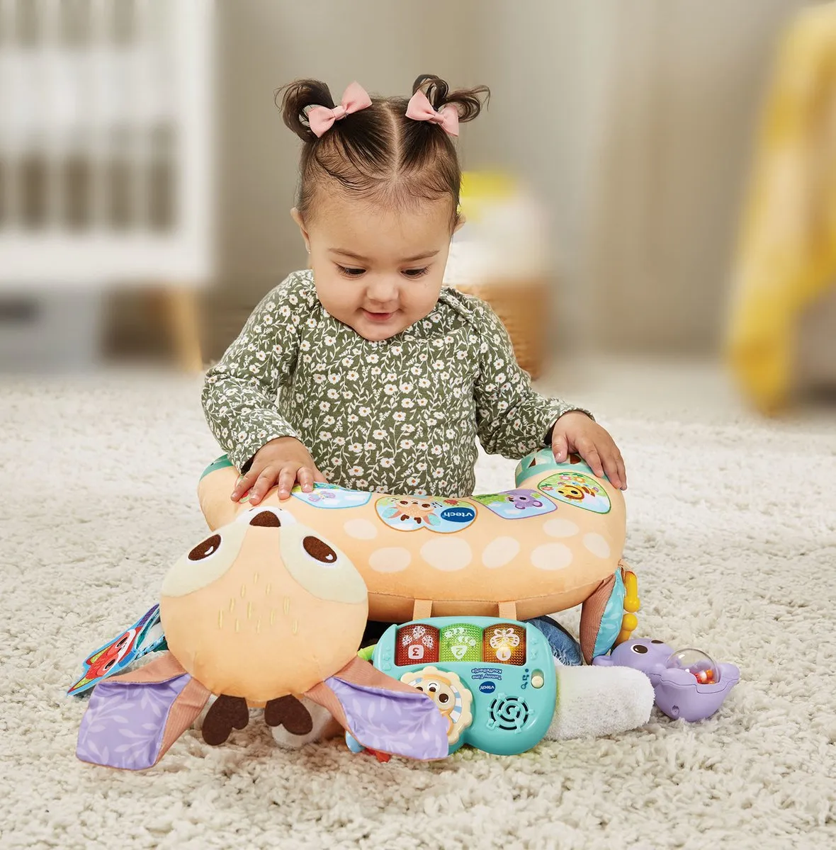 VTech Baby Dierenvriendjes Tummy Time Knuffelhertje - Multicolor