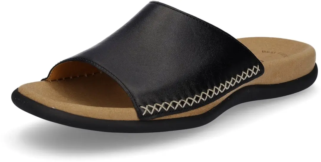 Gabor 03.705.27 Dames Sandaal Slides - Zwart