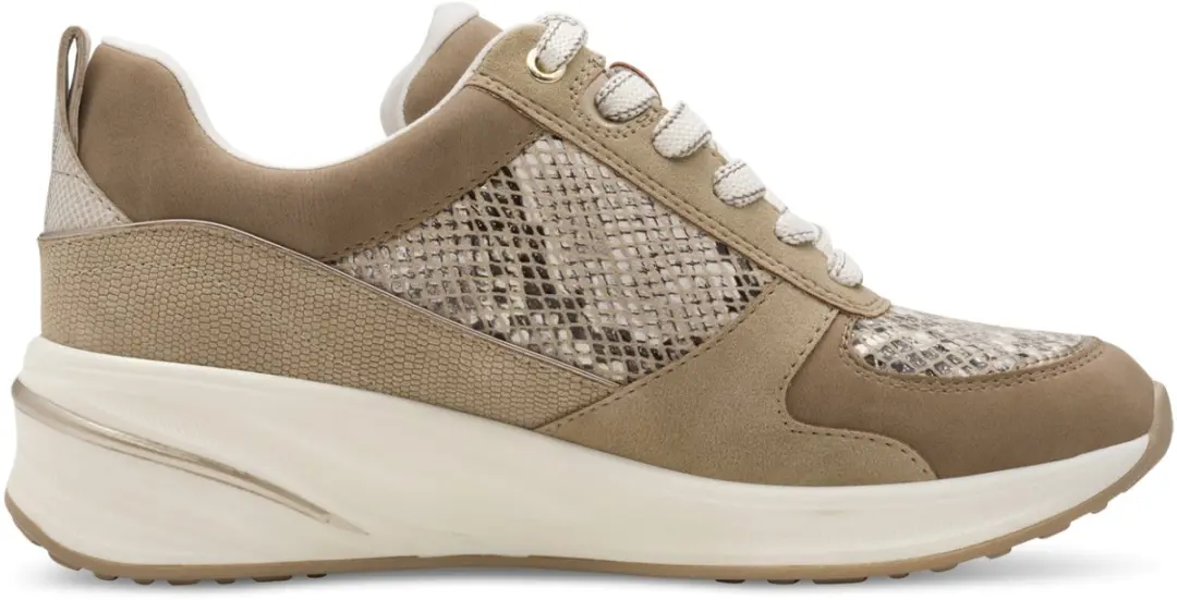 Tamaris Essentials Dames Sneakers 42 - Beige Snake - afbeelding 6 van 6