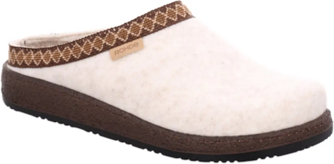 Rohde 6425 13 Pantoffels - Dames - Wit - Maat 38 - afbeelding 6 van 6