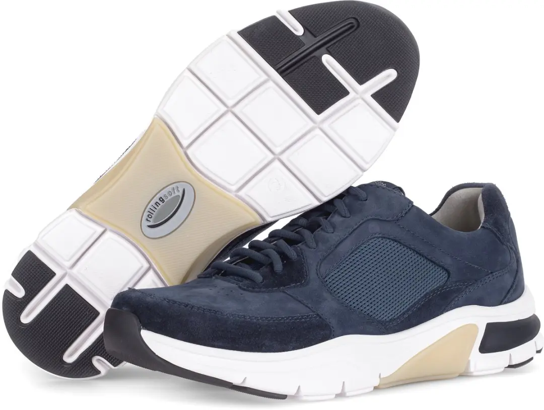 Gabor Heren Sneakers 8009.15.01 - Blauw - Maat 42 - afbeelding 6 van 6