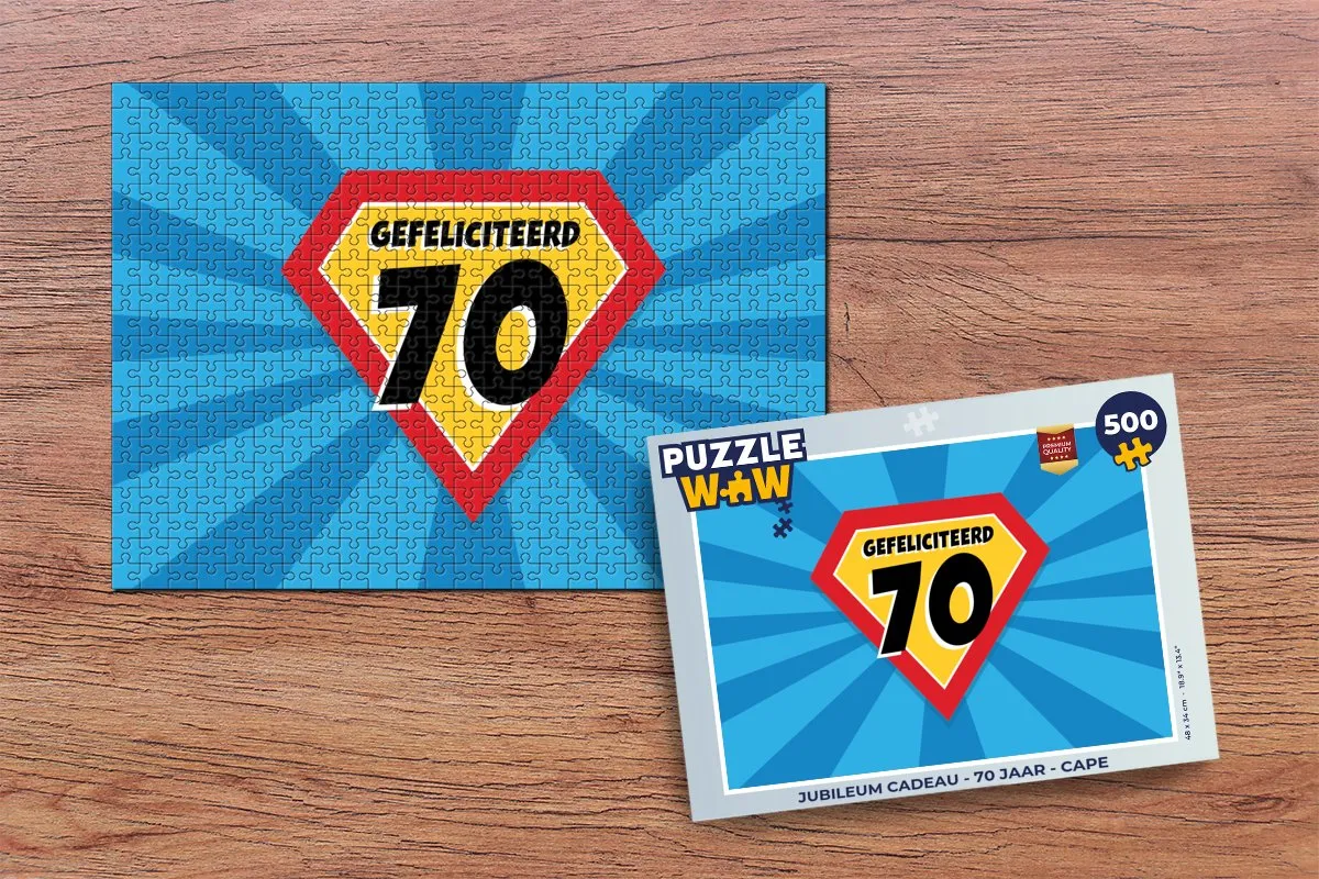 PuzzleWow Jubileum Cape Legpuzzel 500 Stuks - Multicolor