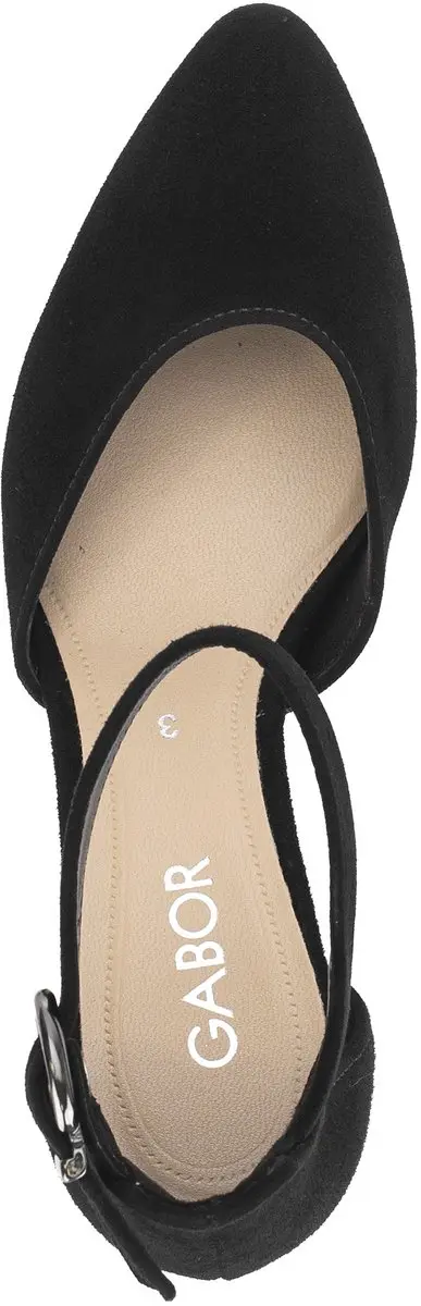 Gabor Pump 3002.01.002 Dames - Zwart Nubuck - 38.5 - afbeelding 2 van 6