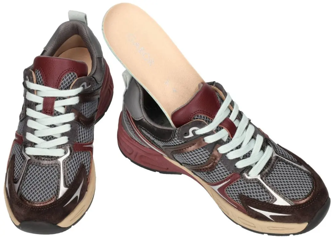Gabor Dames Sneakers 38 - Bordeaux - afbeelding 3 van 6