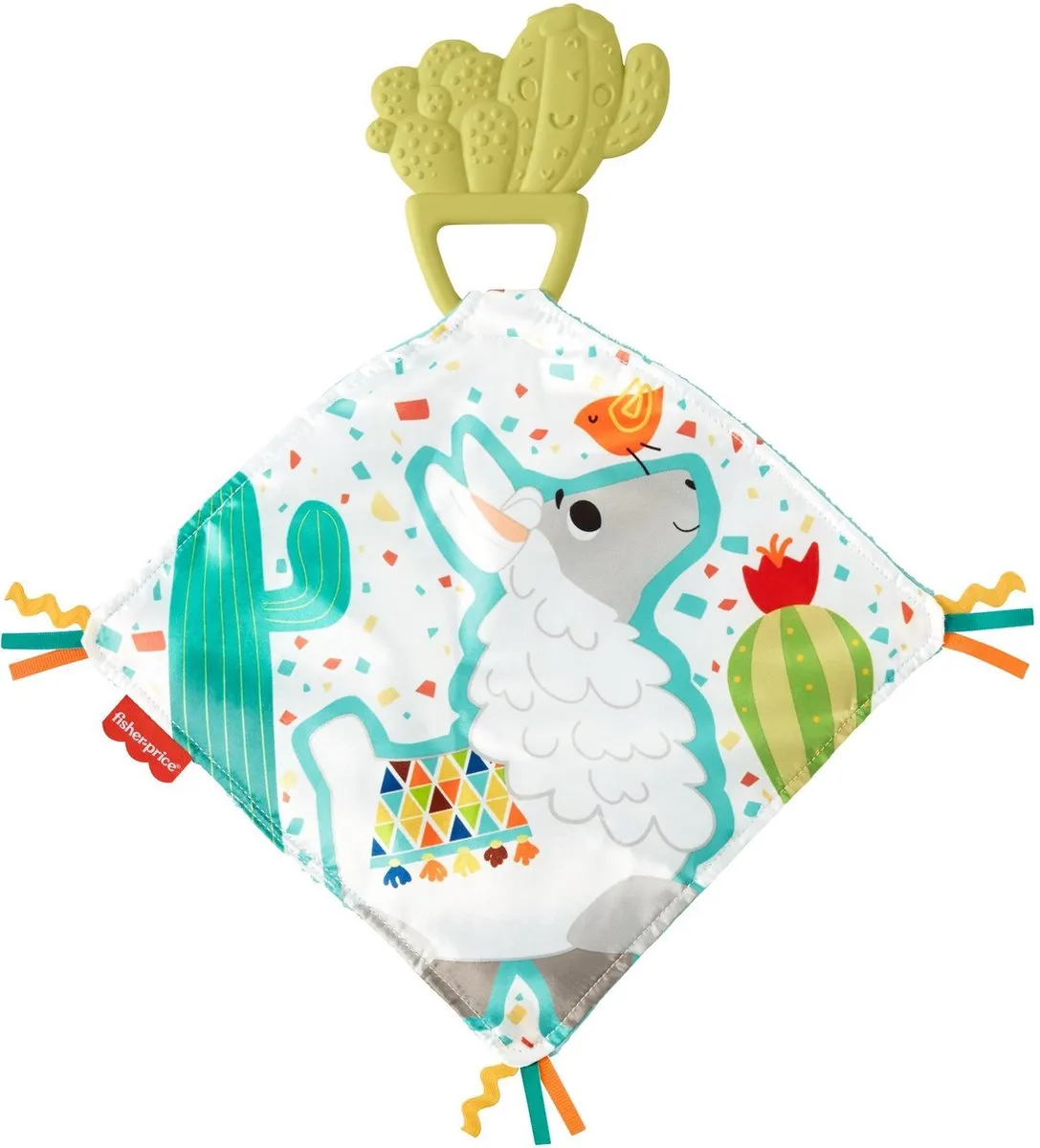 Fisher Price Cuddle Cactus Bijtringdoekje 13cm