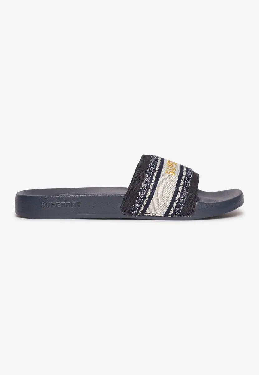 Superdry Vegan Weaving Badslippers Dames