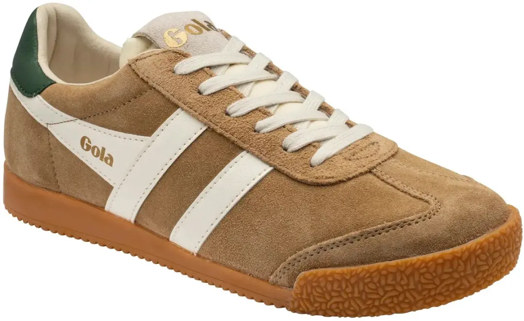 Gola Elan CLB538 Dames Schoenen - 38 - Brown Sugar/Off White/Evergreen