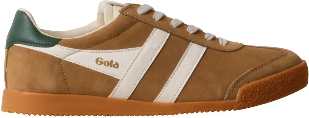 Gola Elan CLB538 Dames Schoenen - 38 - Brown Sugar/Off White/Evergreen