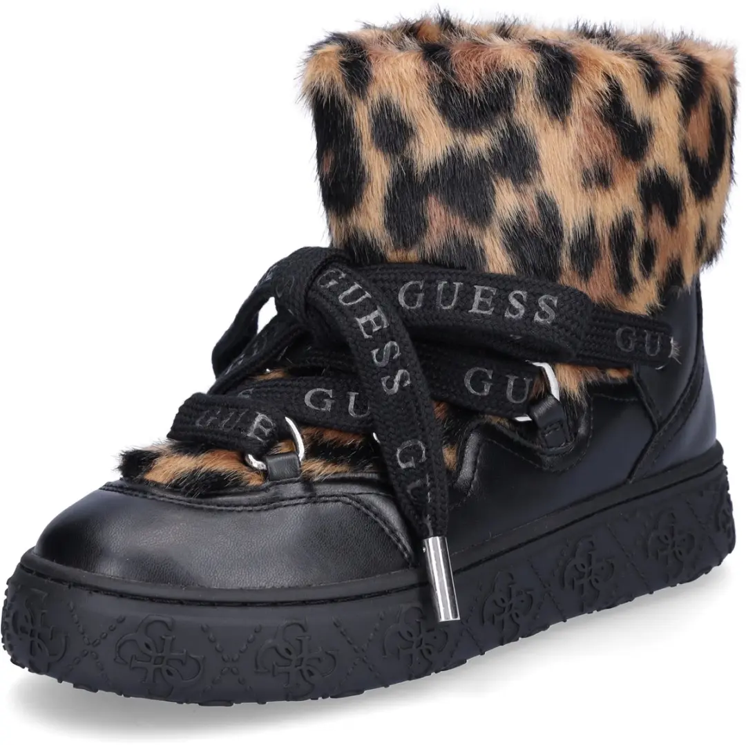 Guess dameslaars Uneek zwart leo