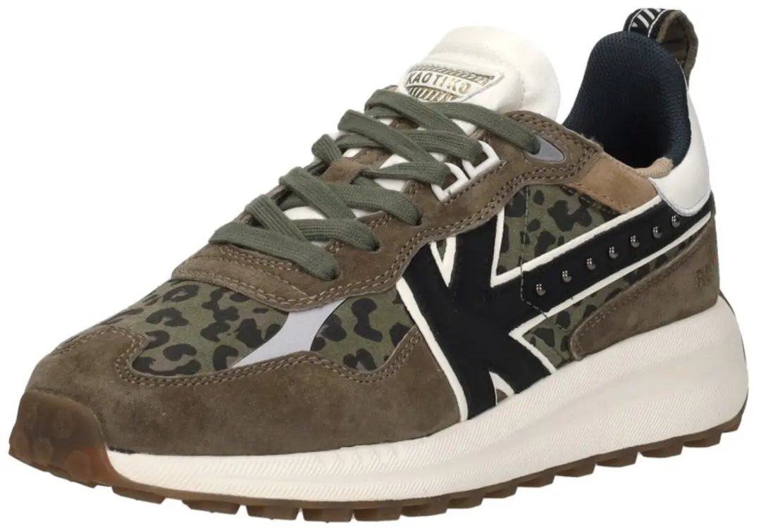 Kaotiko Detroit Glam Sneakers Dames - Bruin - 39 - afbeelding 5 van 6