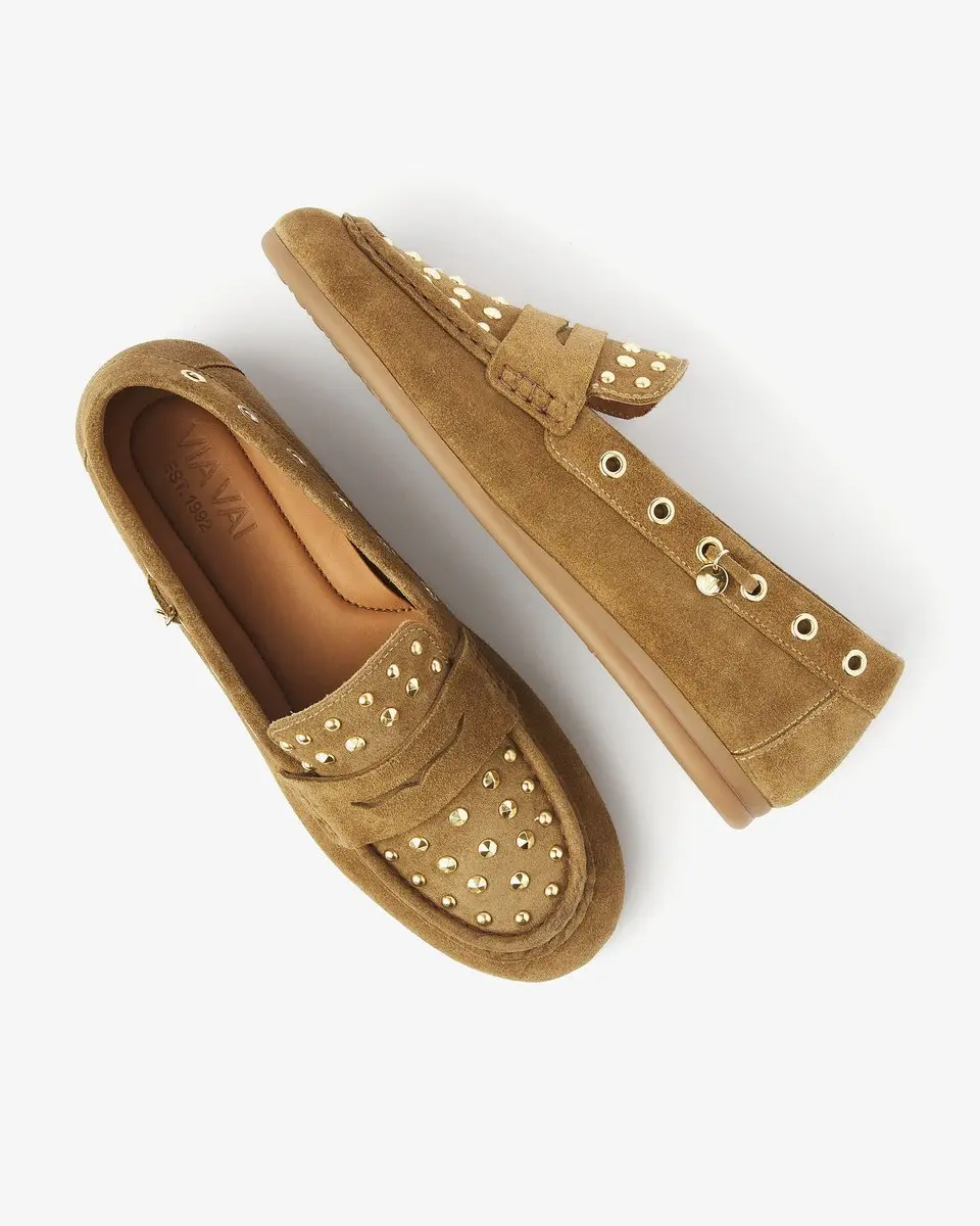 VIA VAI June Macy Loafers Dames - Beige - 37 - afbeelding 4 van 6